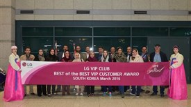 مشتریان برگزیده ال جی و گلدیران، نوروز را در کره جنوبی گذراندند و تجربه ای بیادماندنی رقم زدند